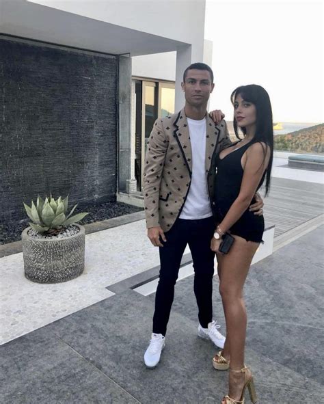 giacca gucci ronaldo|cristiano ronaldo and georgina rodriguez.